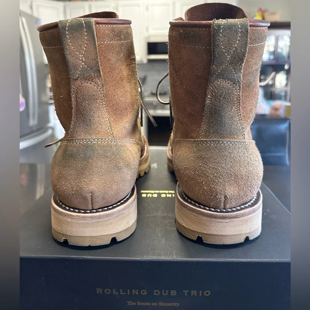 ROLLING DUB TRIO
FORESTER II BOOT #1276 - DARK
BEIGE SUEDE 10 - Picture 6 of 16